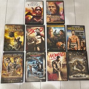 Action Adventure DVD Lot 10 Movies 300 Troy Conan